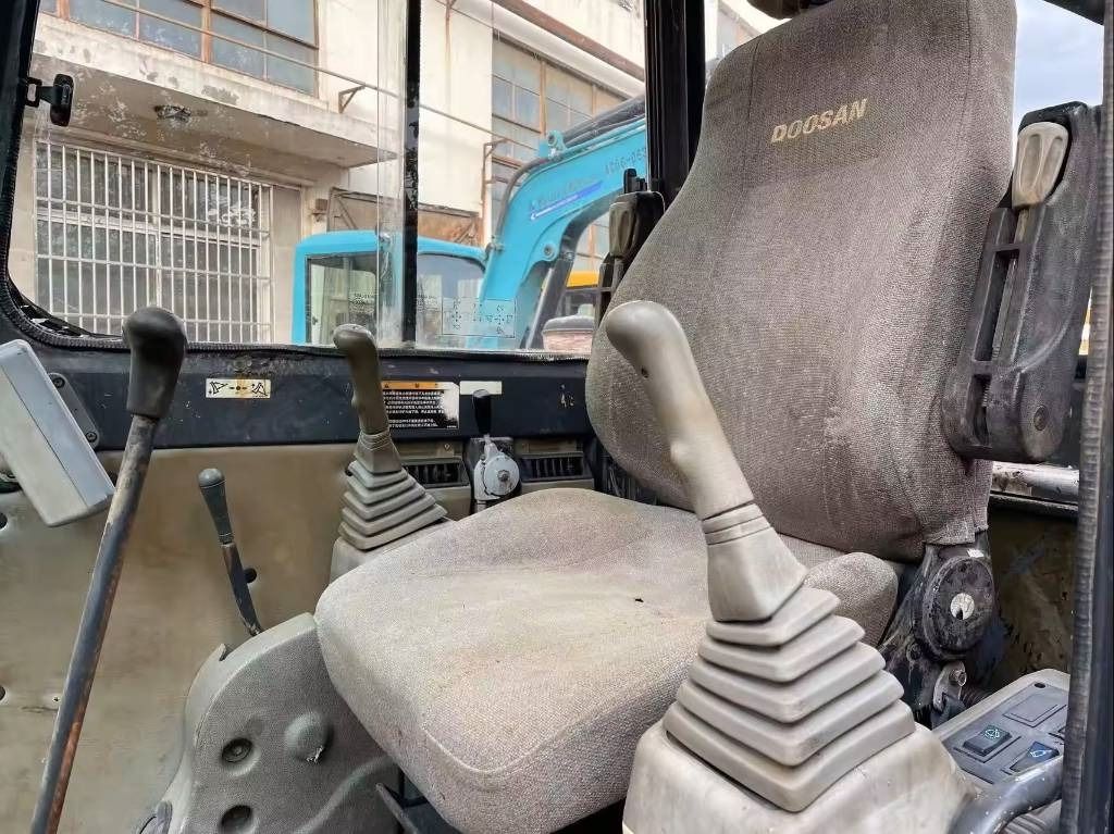 2023 Doosan DX55-9C mini excavator interior view 2023 Doosan DX55-9C mini excavator interior view