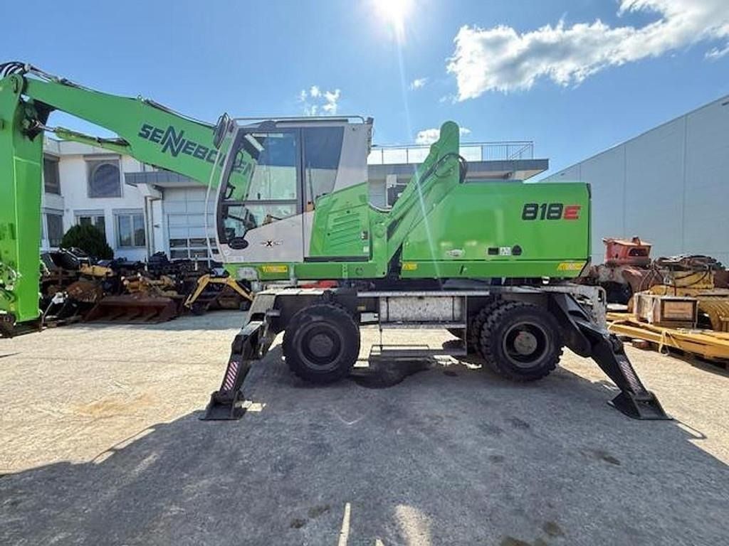 2020 Sennebogen 818-E excavator side view