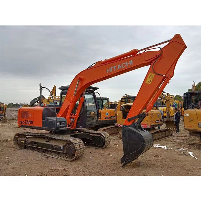 2020 Hitachi ZX120 crawler excavator, side profile view 2020 Hitachi ZX120 crawler excavator, side profile view