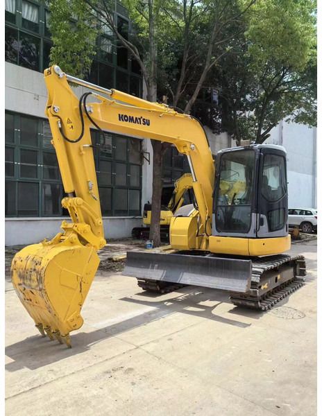 2021 Komatsu PC78US-6 crawler excavator, side view 2021 Komatsu PC78US-6 crawler excavator, side view