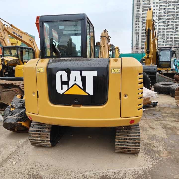 2020 Caterpillar 305E mini excavator, rear view 2020 Caterpillar 305E mini excavator, rear view
