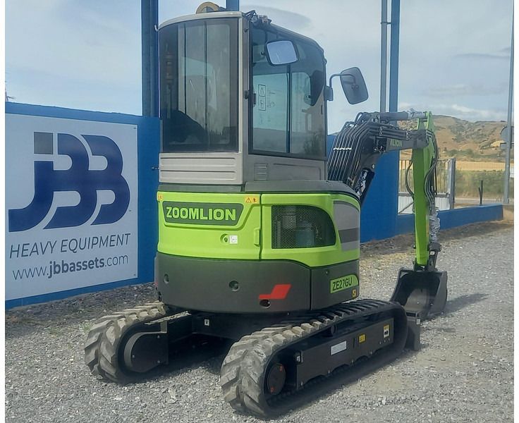 2025 Zoomlion ZE27GU mini excavator rear view