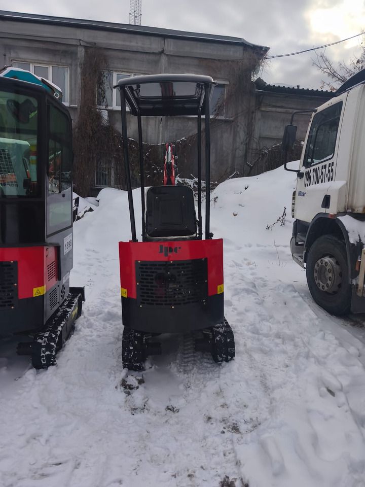 2025 JPC HT-12 mini excavator rear view