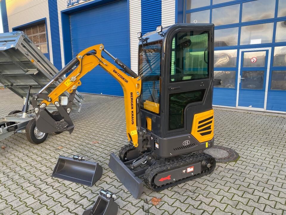 Berger Kraus BK1250KSR Mini Excavator Berger Kraus BK1250KSR Mini Excavator