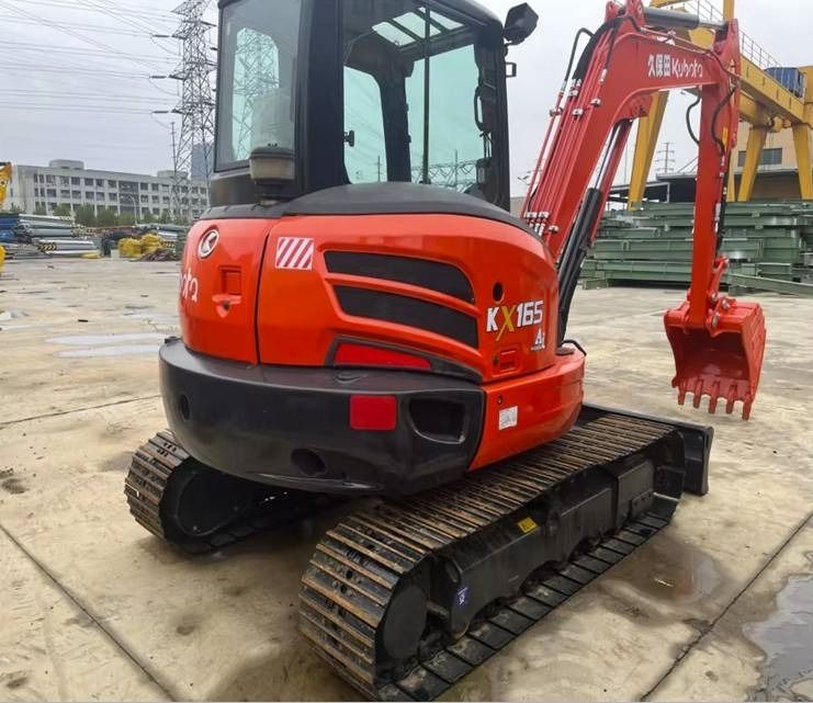 2024 Kubota KX165-5 mini excavator rear three-quarter view 2024 Kubota KX165-5 mini excavator rear three-quarter view