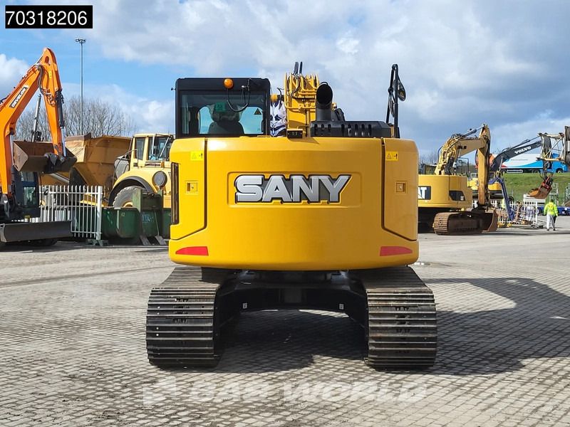 2024 Sany SY155U crawler excavator rear view