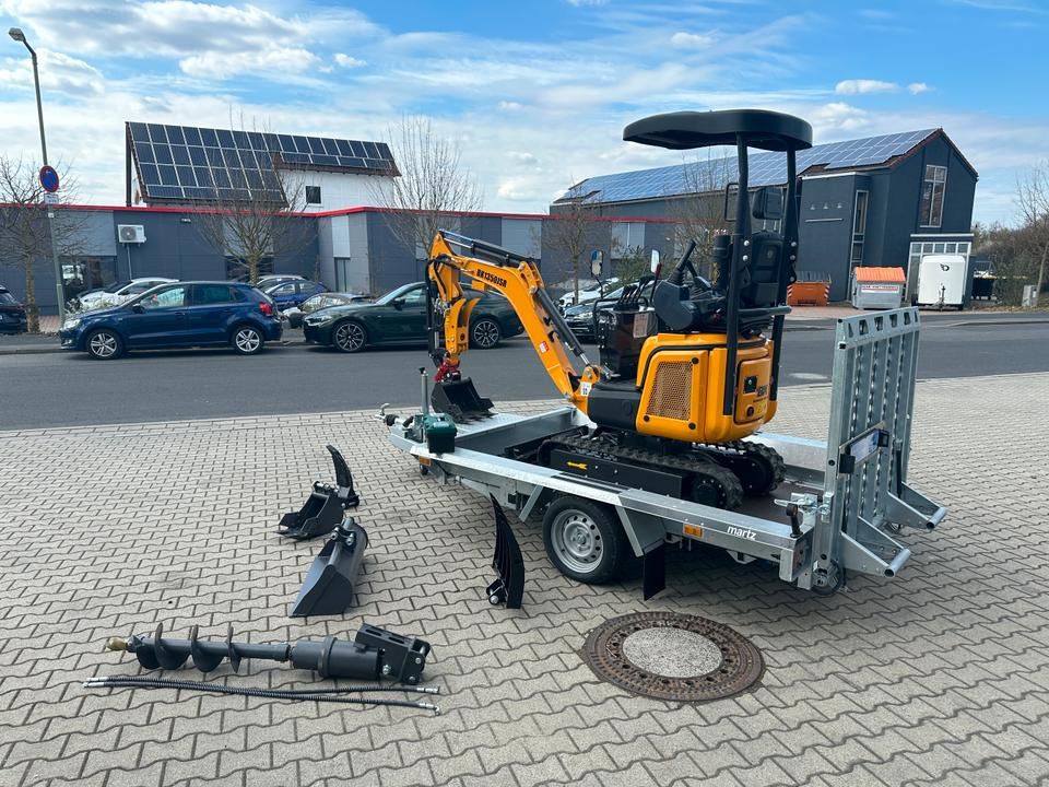 Mini-pelle Berger Kraus BK1350JSR Mini-pelle Berger Kraus BK1350JSR