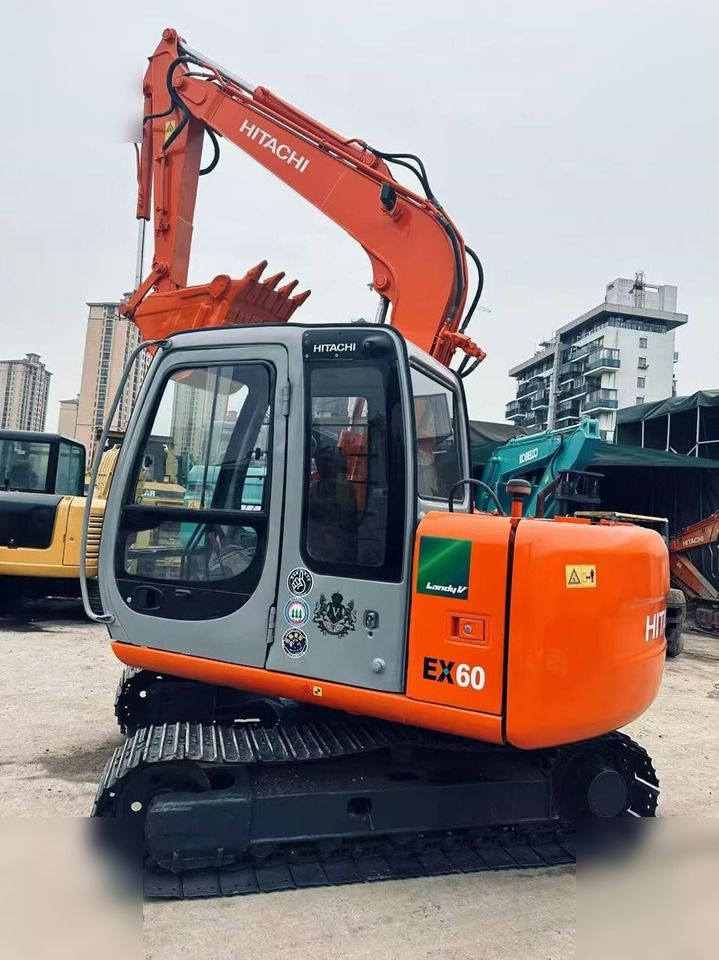 2021 Hitachi EX60 crawler excavator, side view 2021 Hitachi EX60 crawler excavator, side view