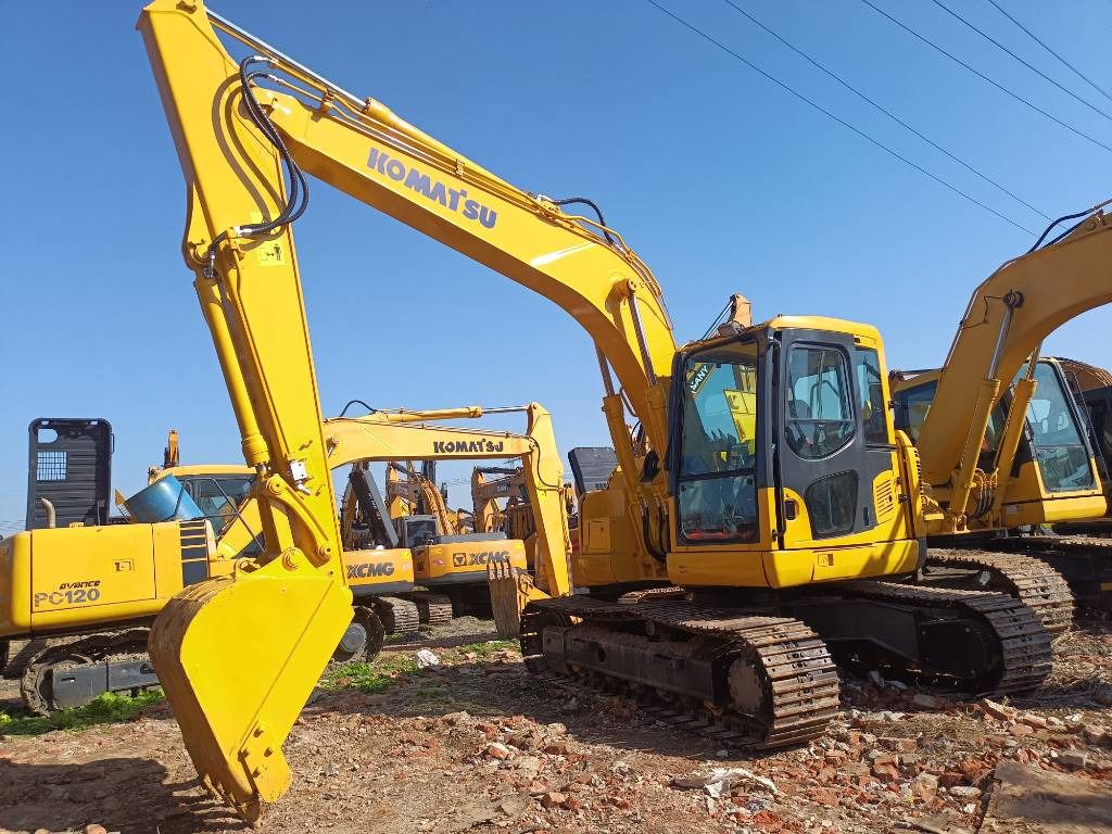 2023 Komatsu PC138US crawler excavator, side view