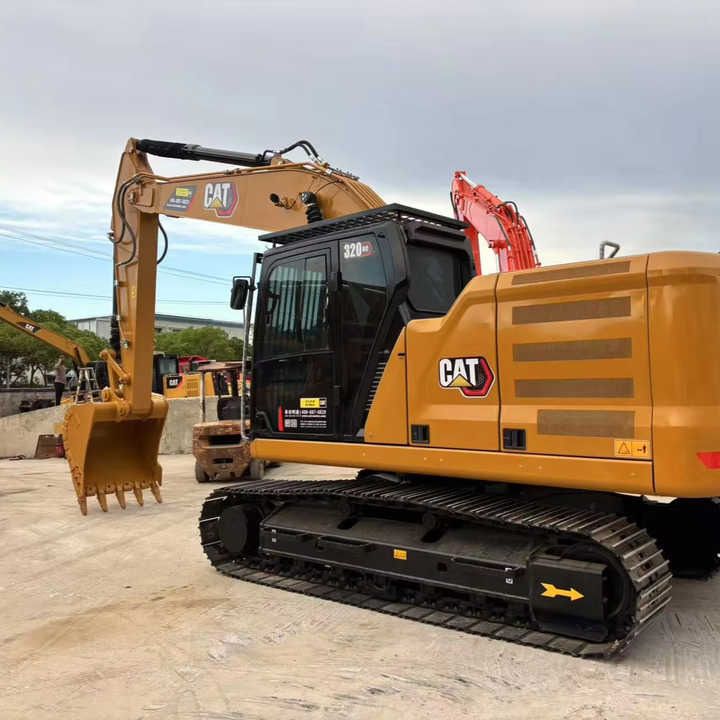 2024 Caterpillar 320 Raupenbagger, Seitenansicht