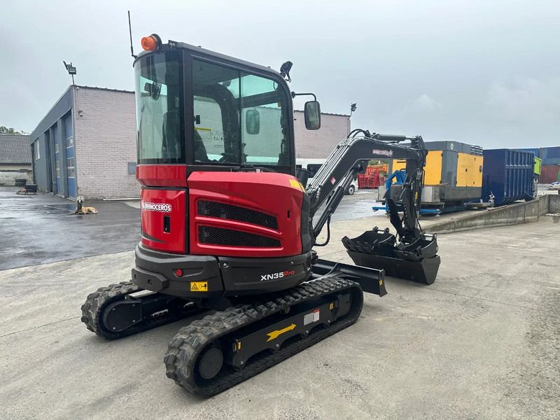 2024 Rhinoceros XN35 PRO mini excavator, front three-quarter view 2024 Rhinoceros XN35 PRO mini excavator, front three-quarter view