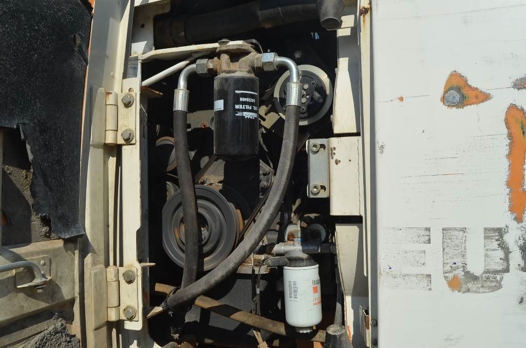 2008 CASE WX145 Wheel Excavator engine compartment view 2008 CASE WX145 Wheel Excavator engine compartment view