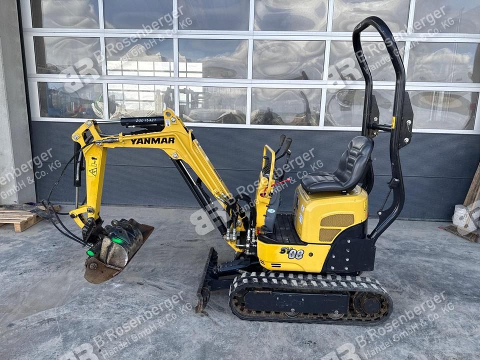 2020 Yanmar SV08 mini excavator side view 2020 Yanmar SV08 mini excavator side view