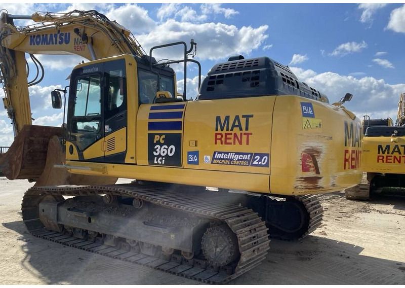 2023 Komatsu PC360LCI-11E0 crawler excavator, side view