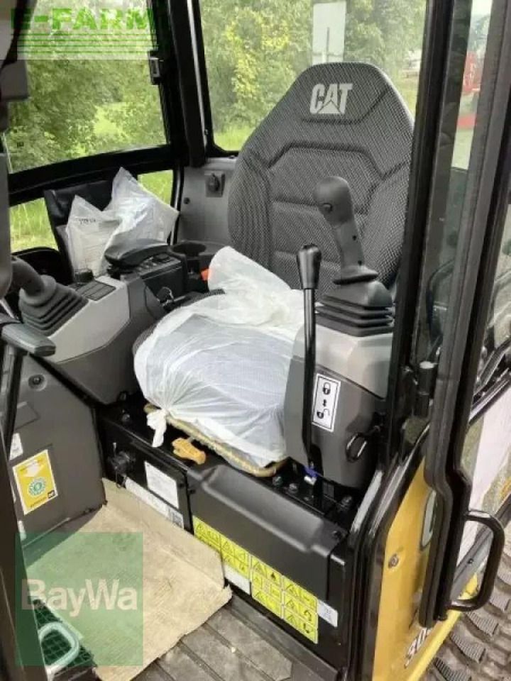 2023 Caterpillar 303.5CR-07A mini excavator interior view