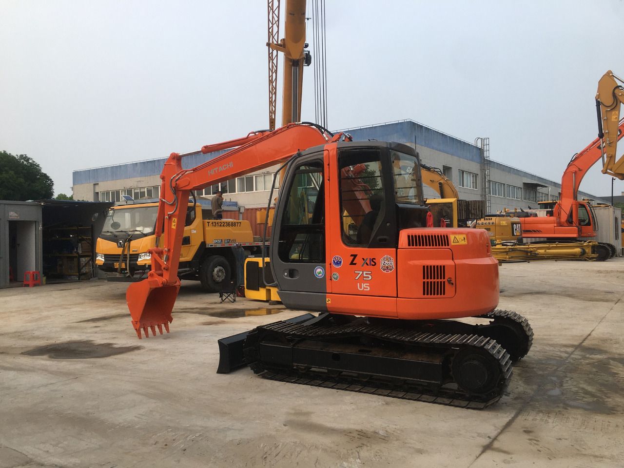 2022 Hitachi ZX75 Excavator pe șenile 2022 Hitachi ZX75 Excavator pe șenile
