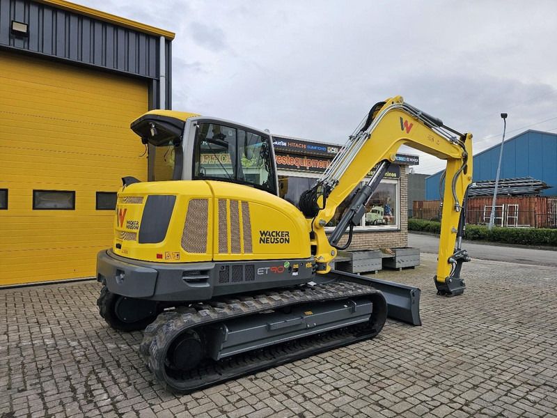 2023 Wacker Neuson ET90 crawler excavator, rear three-quarter view 2023 Wacker Neuson ET90 crawler excavator, rear three-quarter view