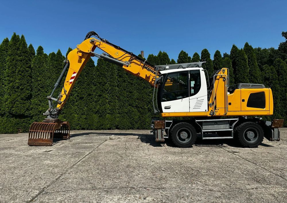 2014 Liebherr LH22 M wheel excavator, side view