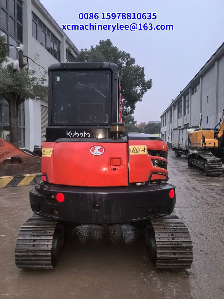 2024 Kubota KX057-4 mini excavator rear view