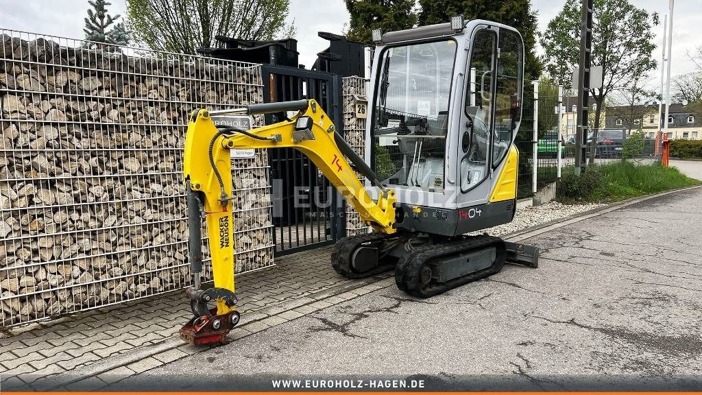2015 Wacker Neuson 1404 mini excavator, side view
