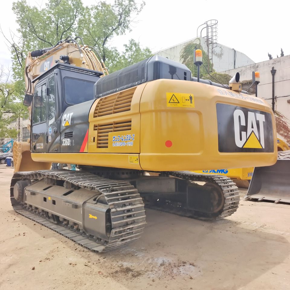 2024 Caterpillar 336D2 L crawler excavator, rear three-quarter view
