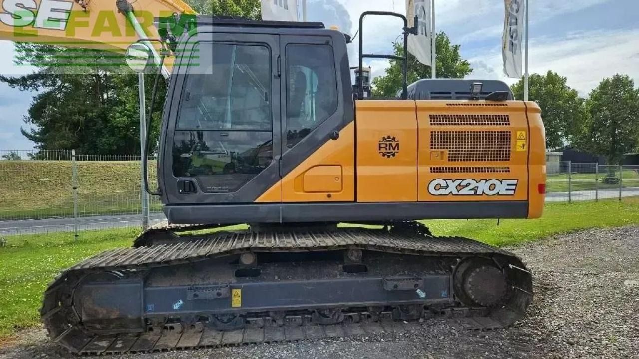 2022 CASE CX210E crawler excavator side view 2022 CASE CX210E crawler excavator side view