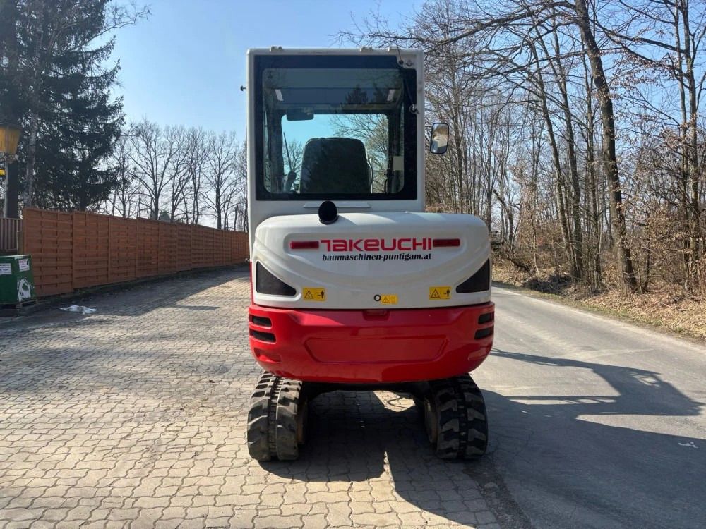 2019 Takeuchi TB230 mini excavator rear view