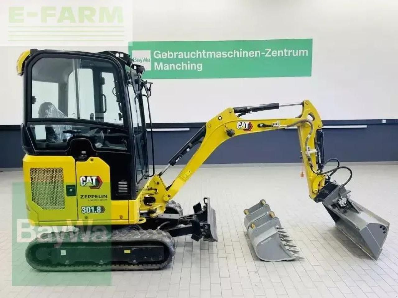 2023 Caterpillar 301.8-05A mini excavator, side view 2023 Caterpillar 301.8-05A mini excavator, side view