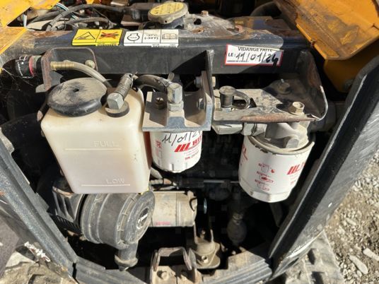 2018 Bobcat E08 mini excavator engine compartment view 2018 Bobcat E08 mini excavator engine compartment view