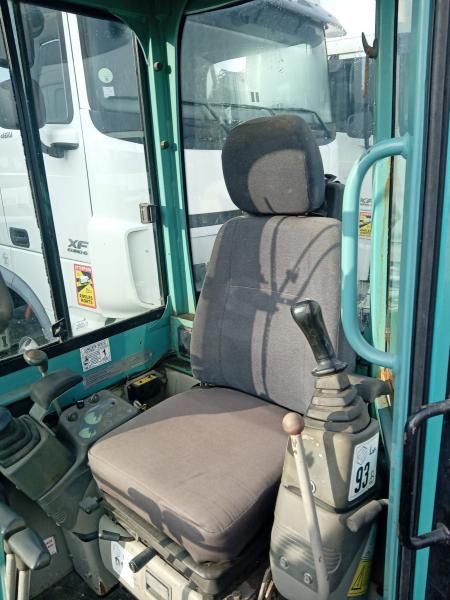 2012 Yanmar VIO25-4 mini excavator interior view