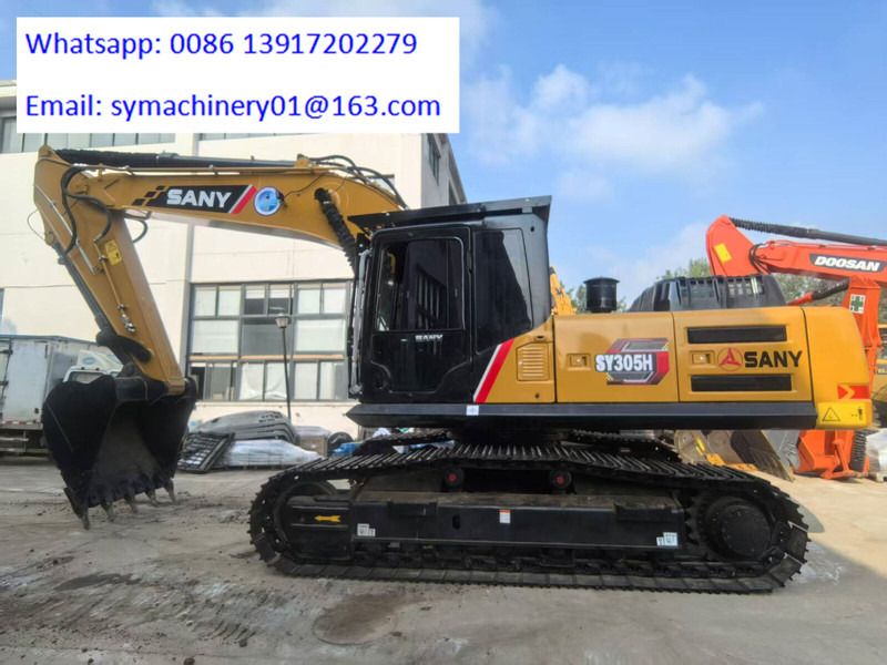 2024 Sany SY305H crawler excavator side view 2024 Sany SY305H crawler excavator side view