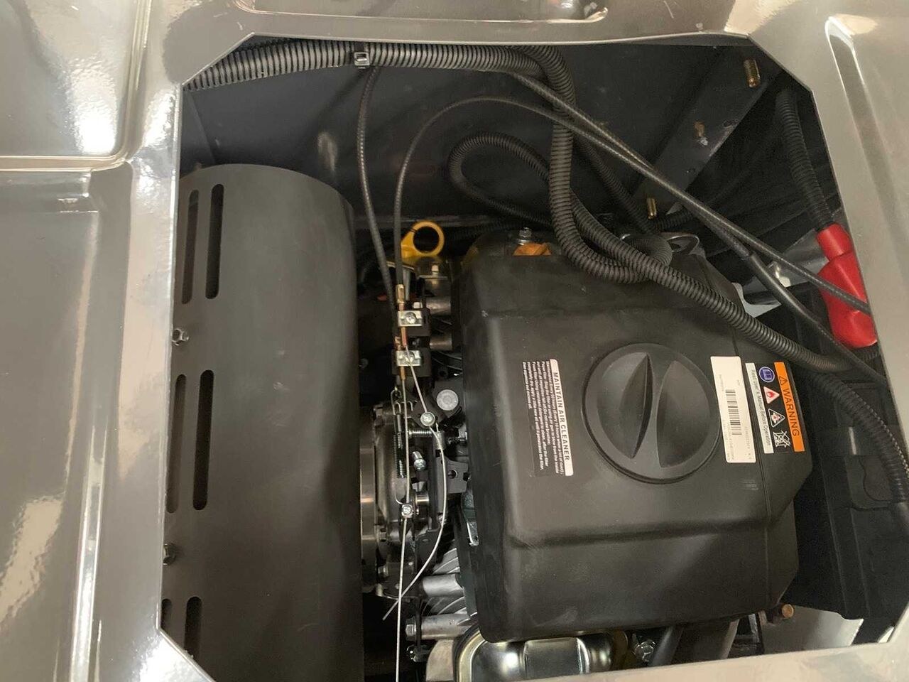 2026 SME TP18 mini excavator engine compartment view