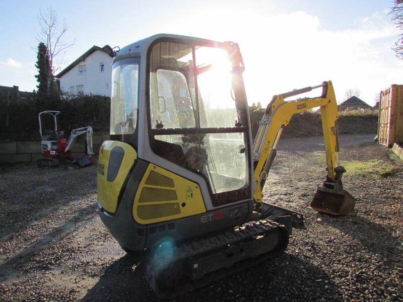 2022 Wacker Neuson ET18 mini excavator, rear three-quarter view 2022 Wacker Neuson ET18 mini excavator, rear three-quarter view
