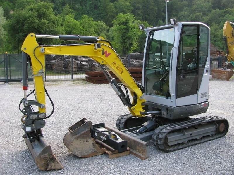 2020 Wacker Neuson EZ26 mini excavator side view 2020 Wacker Neuson EZ26 mini excavator side view