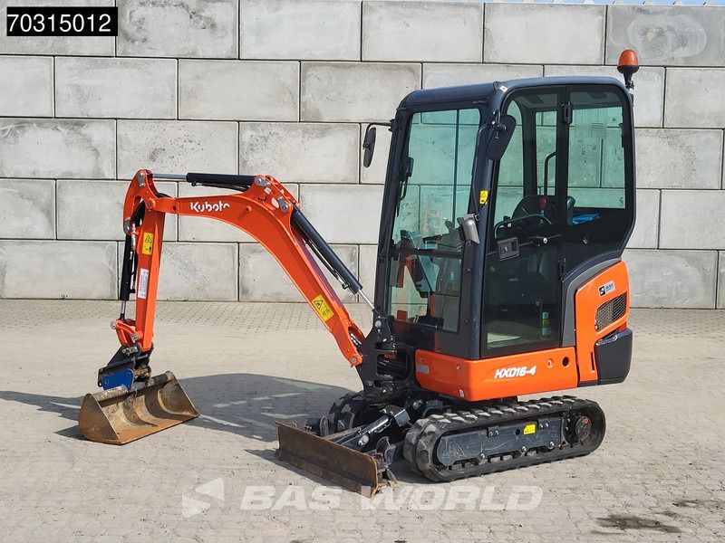 2023 Kubota KX016-4 mini excavator, side view 2023 Kubota KX016-4 mini excavator, side view