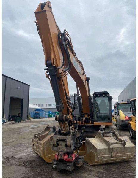 2017 CASE CX300D crawler excavator front view 2017 CASE CX300D crawler excavator front view