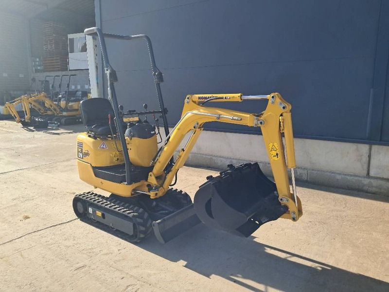 2020 Komatsu PC09-1 mini excavator, side view 2020 Komatsu PC09-1 mini excavator, side view