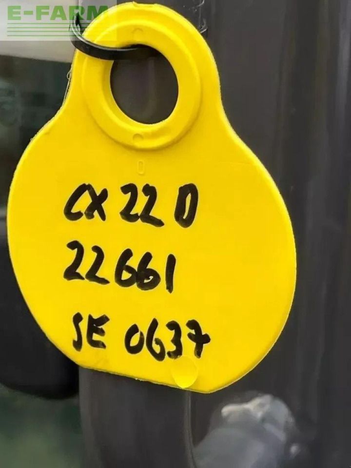 2023 CASE CX 22 D mini excavator identification tag 2023 CASE CX 22 D mini excavator identification tag