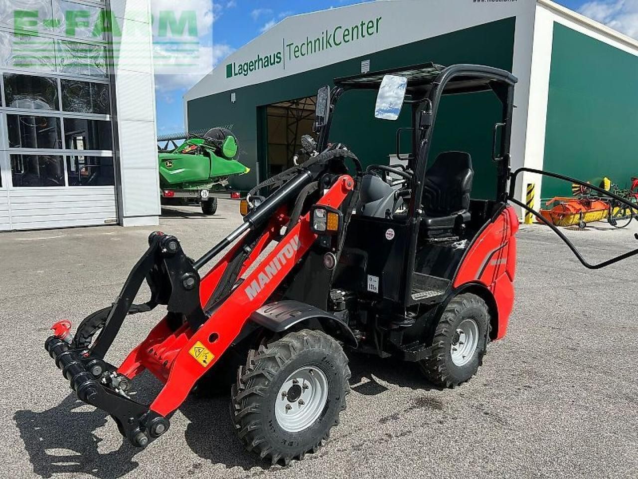 2023 Manitou MLA 2-25 mini excavator, front three-quarter view 2023 Manitou MLA 2-25 mini excavator, front three-quarter view