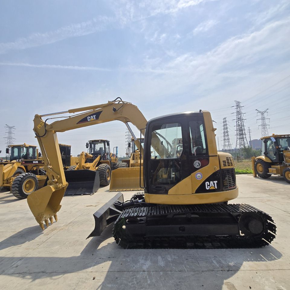 2022 Caterpillar 308C mini excavator side view
