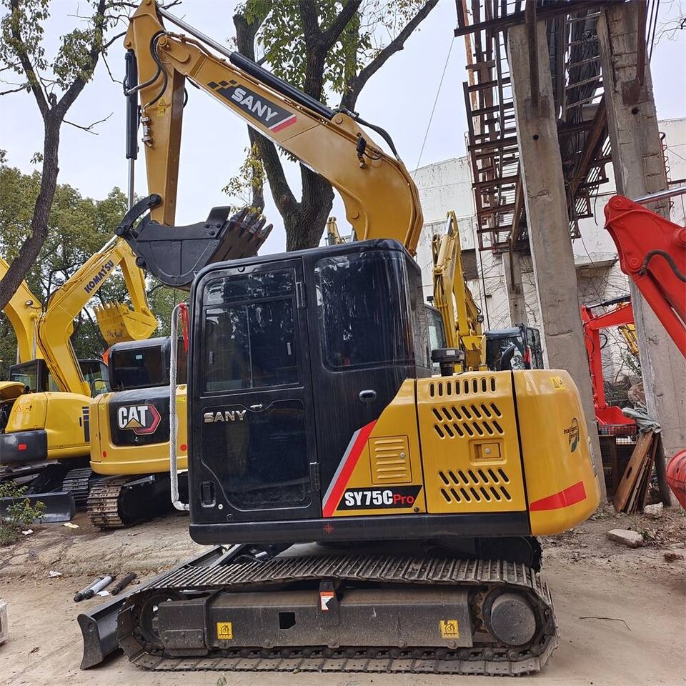 2024 Sany SY75CPro crawler excavator, side view