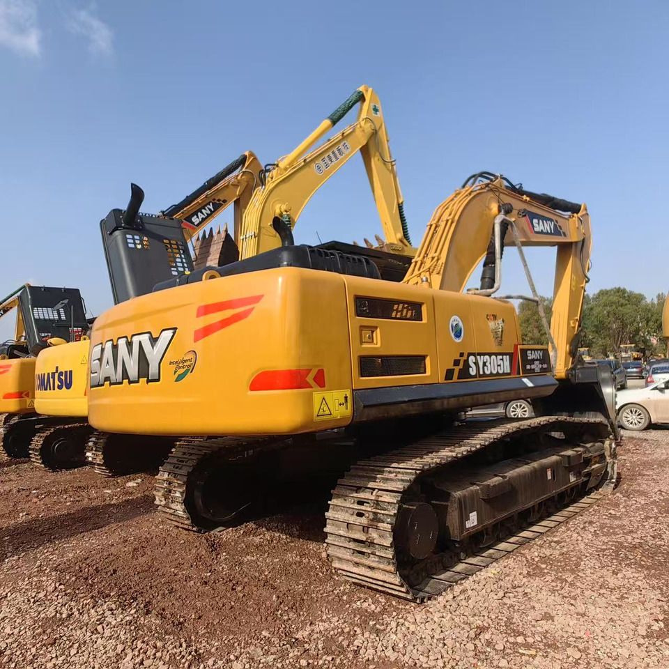 2023 Sany SY305H crawler excavator, rear three-quarter view 2023 Sany SY305H crawler excavator, rear three-quarter view