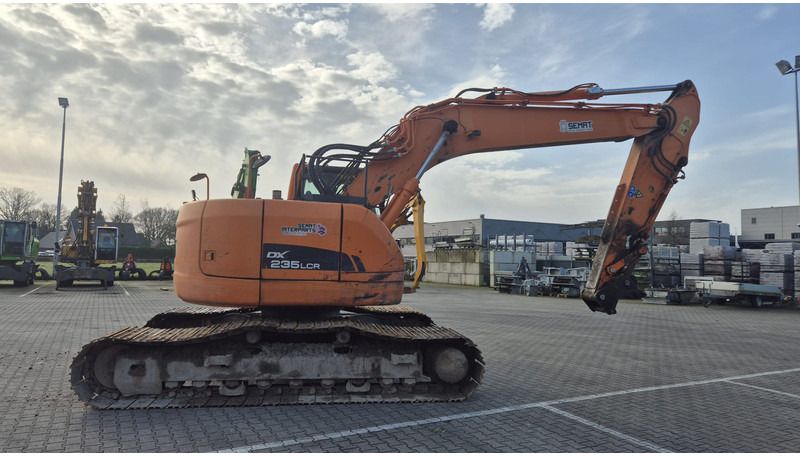 2014 Doosan DX235LCR crawler excavator side view