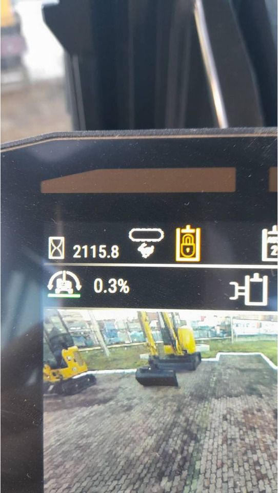 2021 Caterpillar 310-07 Crawler Excavator interior display view 2021 Caterpillar 310-07 Crawler Excavator interior display view