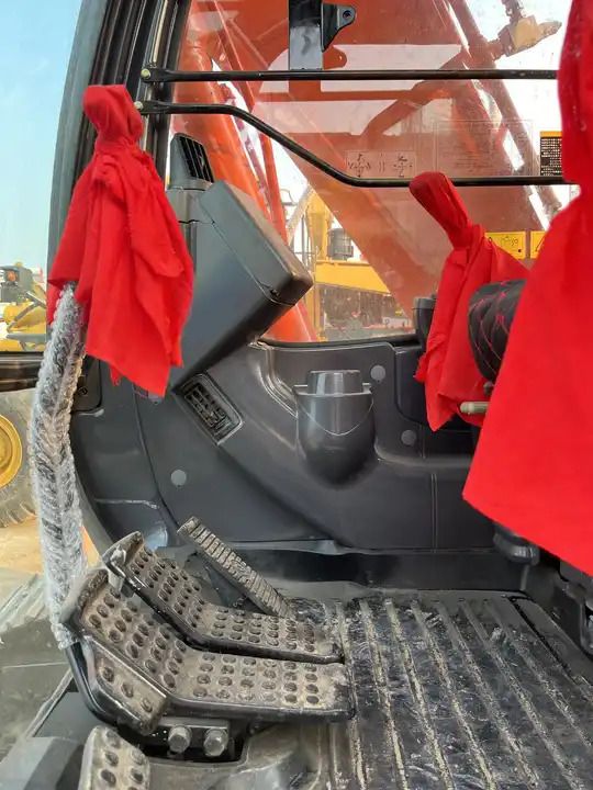 2016 Hitachi ZX120 crawler excavator interior cab view 2016 Hitachi ZX120 crawler excavator interior cab view