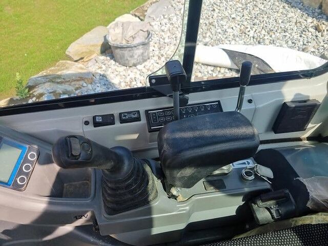 2021 Takeuchi TB216 mini excavator interior control console 2021 Takeuchi TB216 mini excavator interior control console