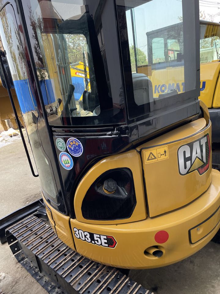 2024 Caterpillar 303.5E mini excavator rear view 2024 Caterpillar 303.5E mini excavator rear view