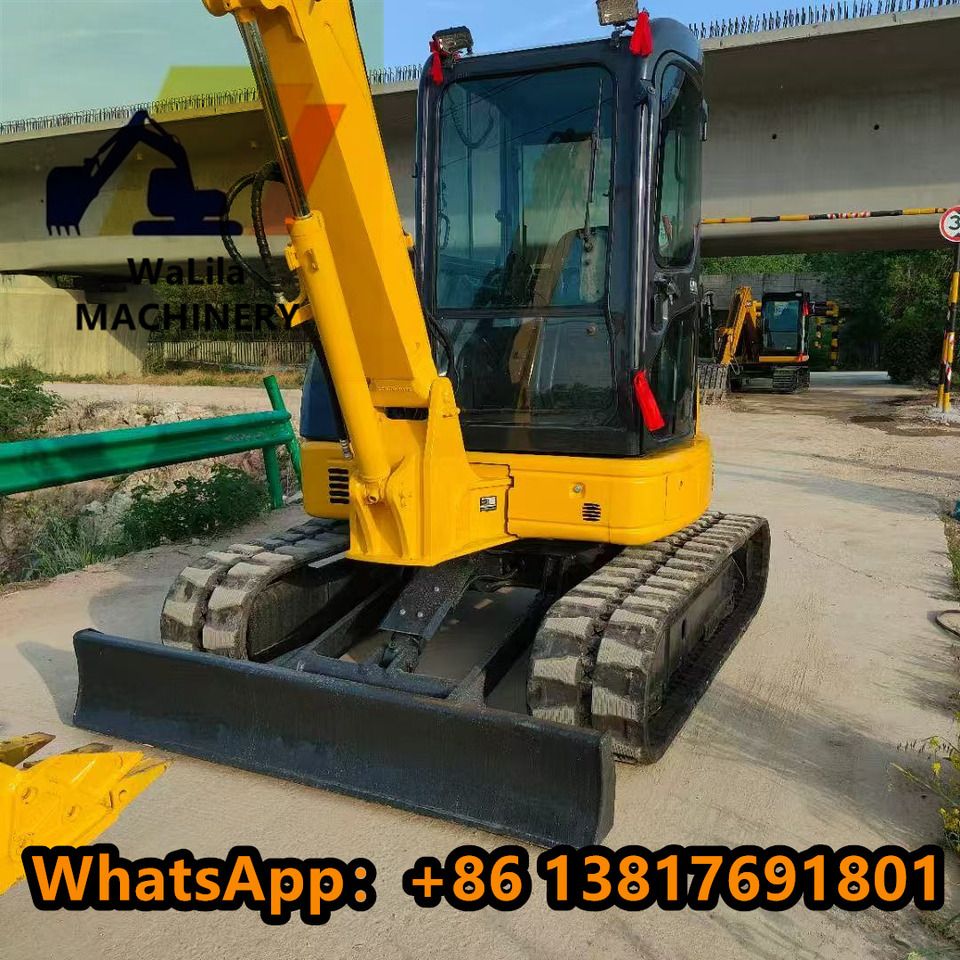 2023 Komatsu PC55 mini excavator front view 2023 Komatsu PC55 mini excavator front view