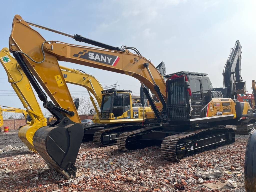2023 Sany SY265C crawler excavator, side view