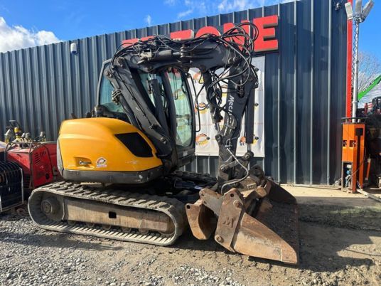 2014 Mecalac 6 MCR mini excavator, side view 2014 Mecalac 6 MCR mini excavator, side view
